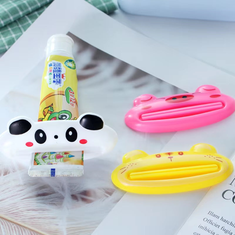 Toothpaste Squeezer Creative Cartoon Animal Shaped Facial Cleanser Squeezer Kitchen Household Lazy Creative Little Tools