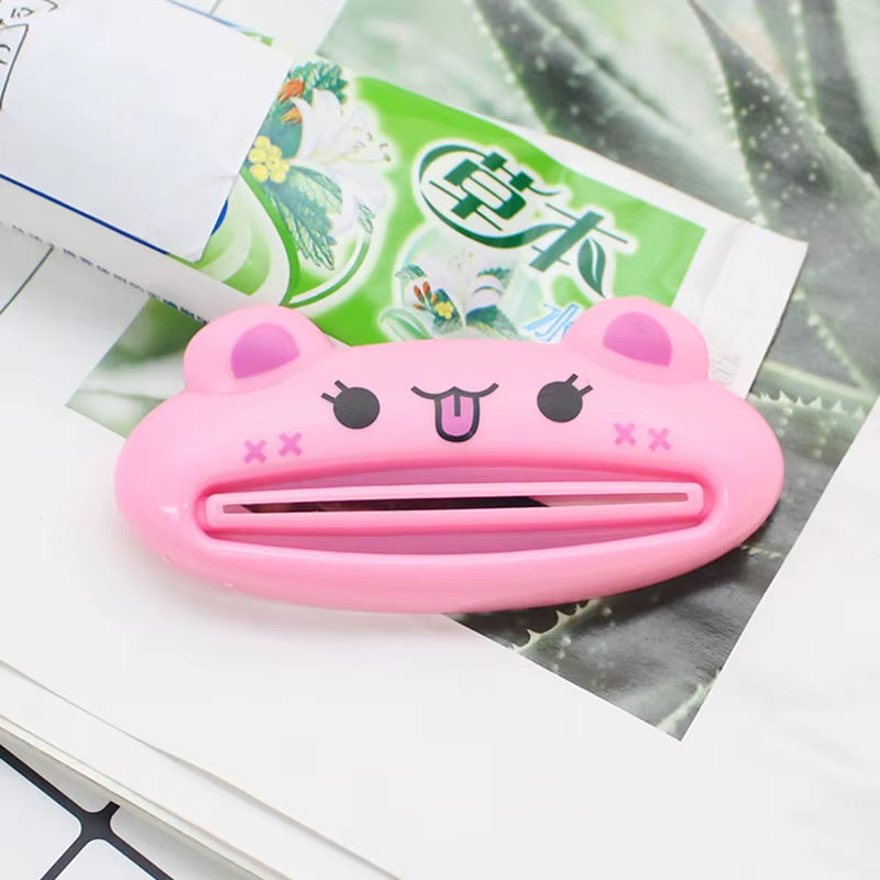 Toothpaste Squeezer Creative Cartoon Animal Shaped Facial Cleanser Squeezer Kitchen Household Lazy Creative Little Tools